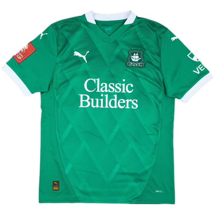 2024-25 Plymouth Match Issue FA Cup Home Shirt Sorinola #29