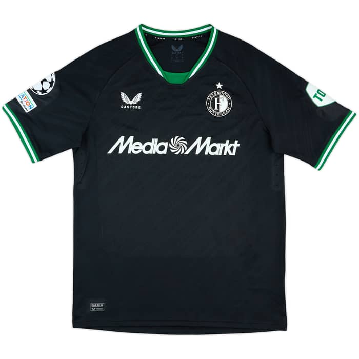 2024-25 Feyenoord Match Issue Champions League Away Shirt Beelen #3