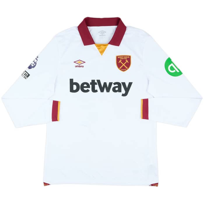 2024-25 West Ham Match Issue Third L/S Shirt Alvarez #19