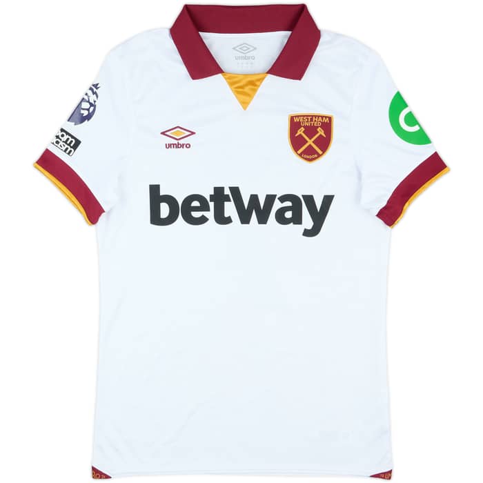 2024-25 West Ham Match Issue Third Shirt Summerville #7