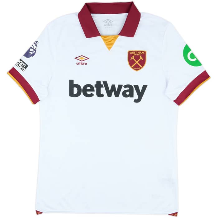 2024-25 West Ham Match Issue Third Shirt L.Paqueta #10