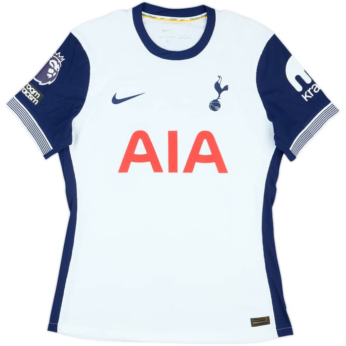 2024-25 Tottenham Match Issue Home Shirt Spence #24