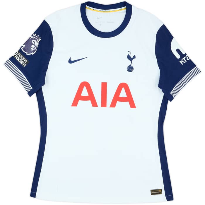 2024-25 Tottenham Match Issue Home Shirt van de Ven #37