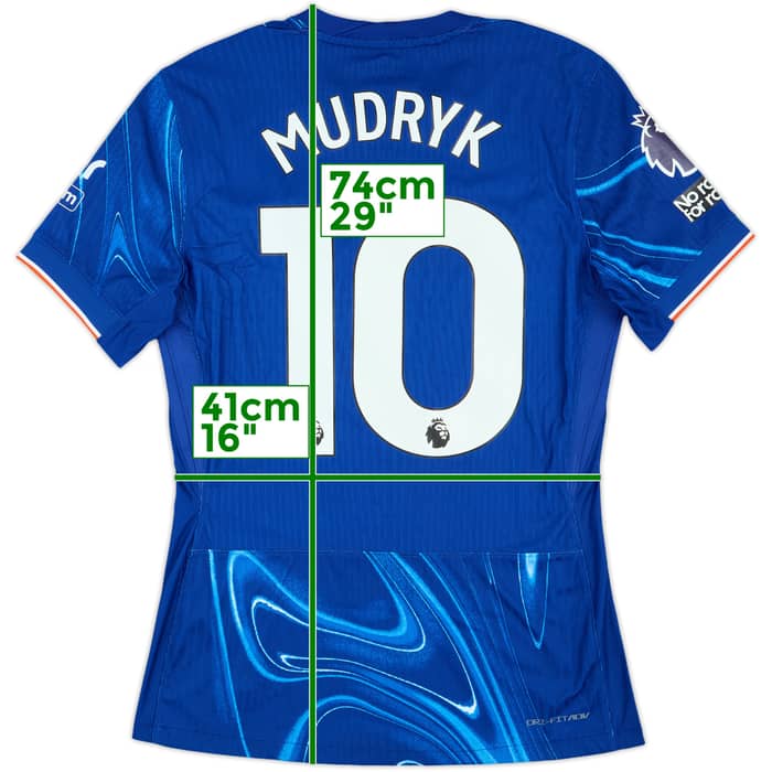 2024-25 Chelsea Match Issue Home Shirt Mudryk #10
