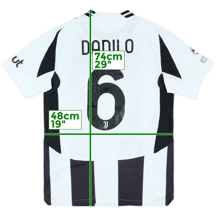 2024-25 Juventus Match Issue Home Shirt Danilo #6
