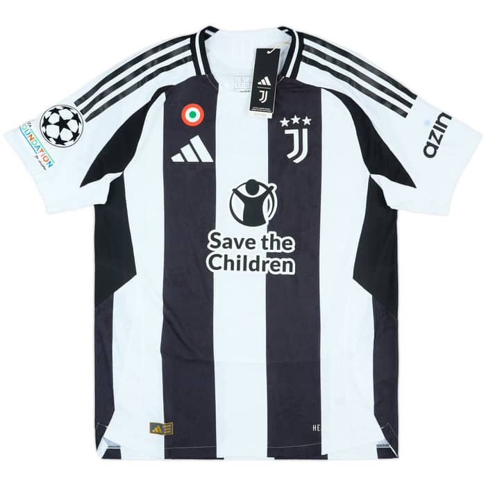 2024-25 Juventus Authentic Champions League Home Shirt Koopmeiners #8 (L)