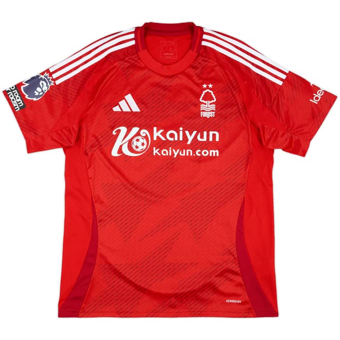 2024-25 Nottingham Forest Match Issue Home Shirt Murillo #5