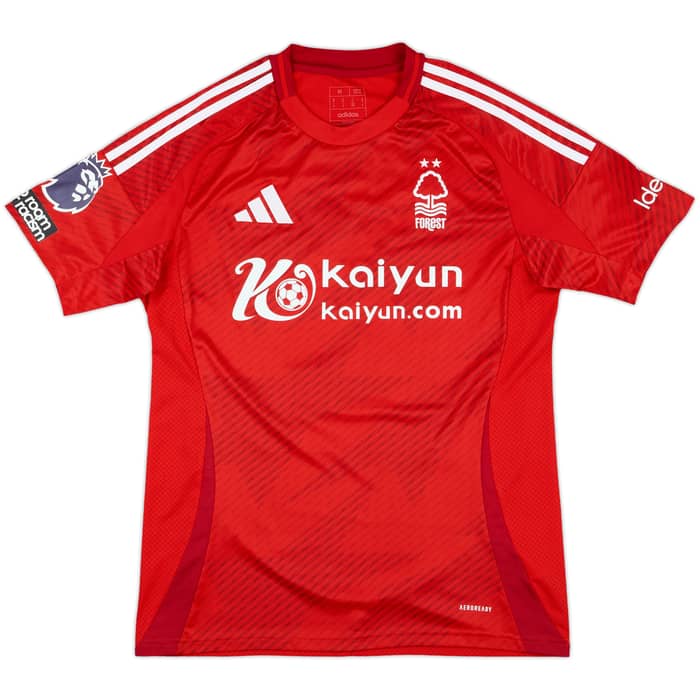 2024-25 Nottingham Forest Match Issue Home Shirt Gibbs-White #10