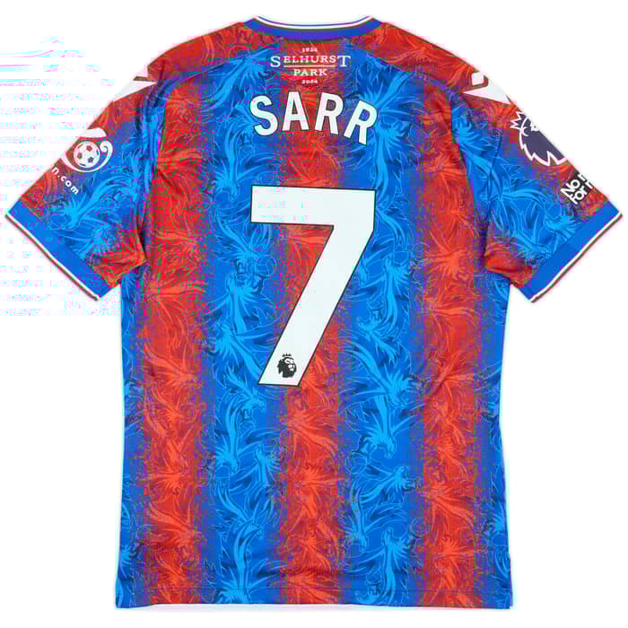 2024-25 Crystal Palace Match Issue Home Shirt Sarr #7