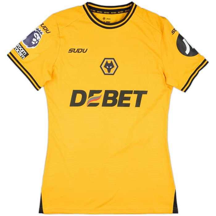 2024-25 Wolves Match Issue Home Shirt Cunha #10