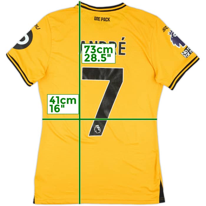 2024-25 Wolves Match Issue Home Shirt Andre #7