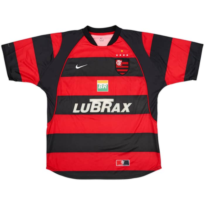 2002-04 Flamengo Home Shirt #10 - 9/10 - (M)