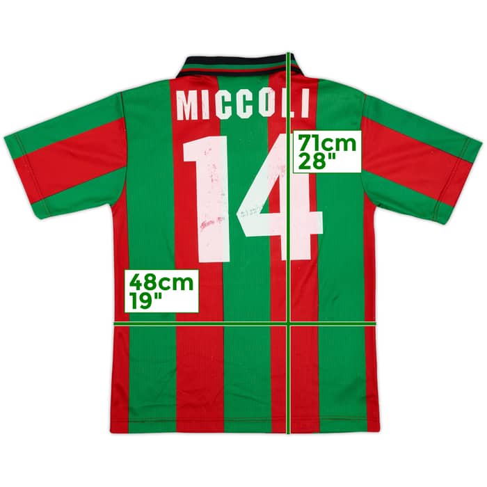 1998-99 Ternana Home Shirt Miccoli #10 - 6/10 - (S)