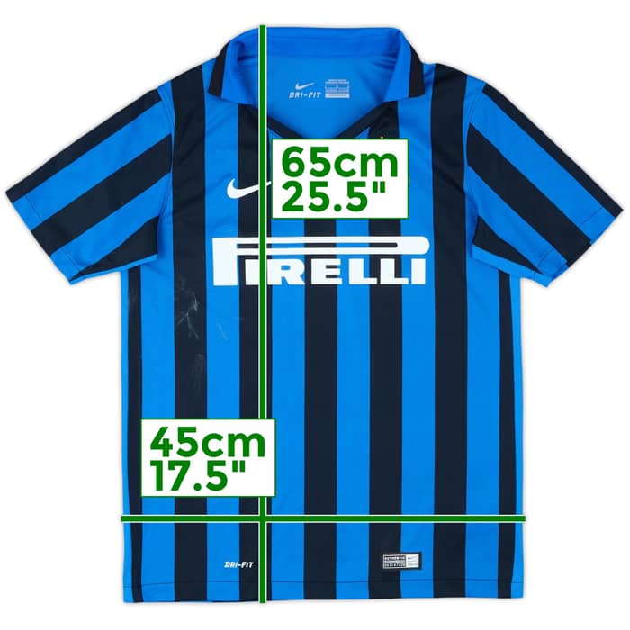 2015-16 Inter Milan Home Shirt - 5/10 - (L.Boys)