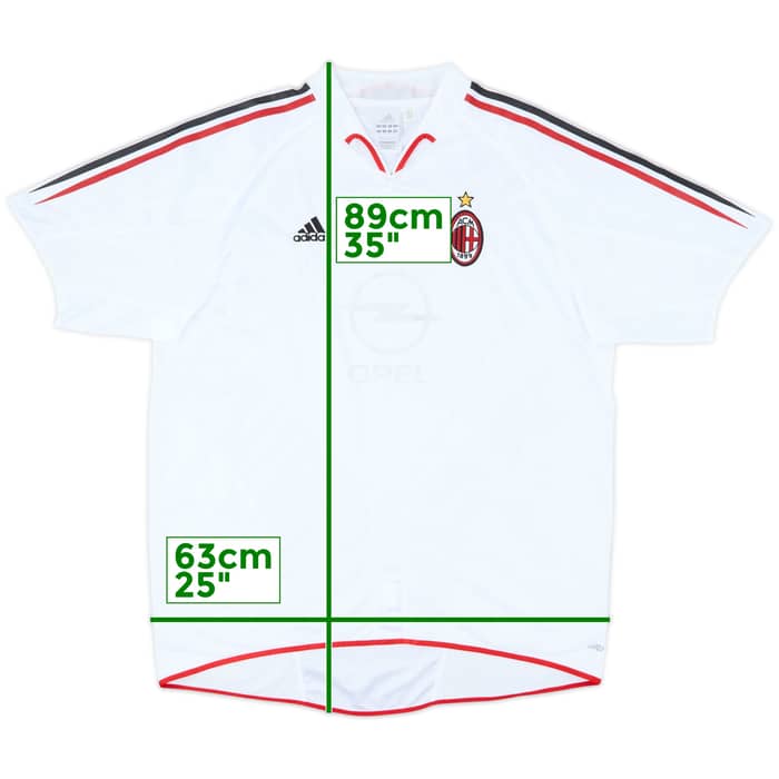 2004-05 AC Milan Away Shirt - 4/10 - (XL)