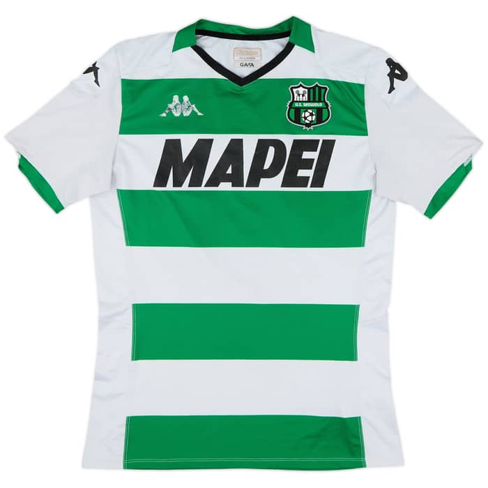 2019-20 Sassuolo Authentic Away Shirt #10 - 4/10 - (XXL)