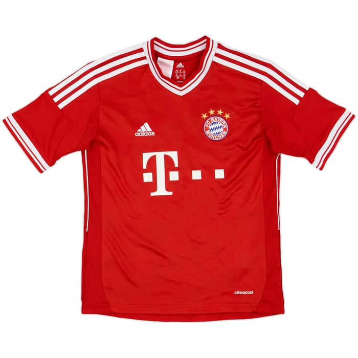 2013-14 Bayern Munich Home Shirt Alaba #27 - 5/10 - (M.Boys)