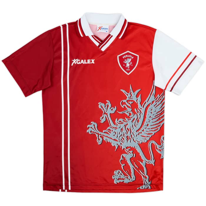 1998-99 Perugia Home Shirt Nakata #7 - 9/10 - (M)