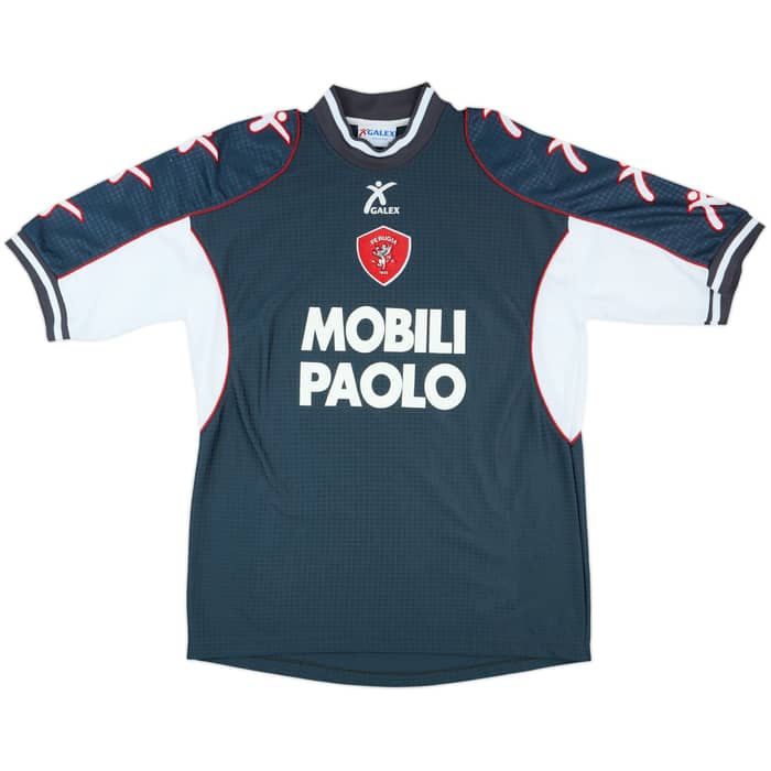 2000-01 Perugia Match Issue Third Shirt #9