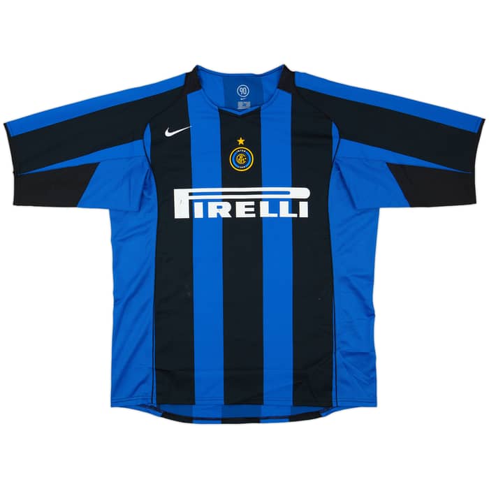 2005-06 Inter Milan Home Shirt Adriano #10 - 4/10 - (XL)