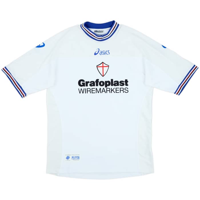 2001-02 Sampdoria Away Shirt Esposito #11 - 9/10 - (XL)