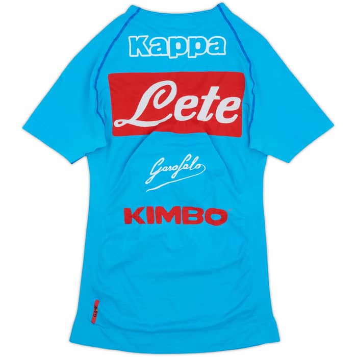 2016-17 Napoli Player Issue Signed Training Shirt - 9/10 - (4XL)