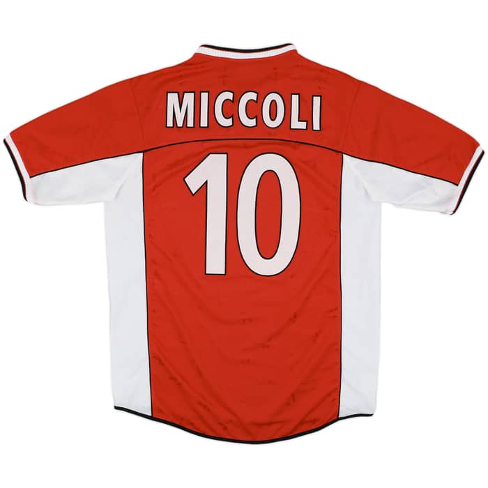 2002-03 Perugia Home Shirt Miccoli #10 - 9/10 - (XL)