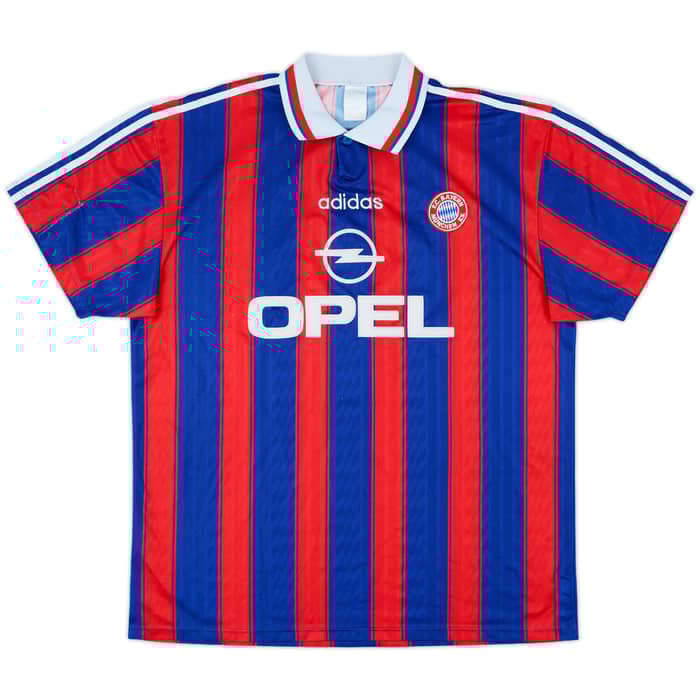 1995-97 Bayern Munich Home Shirt Klinsmann #18 - 6/10 - (XL)