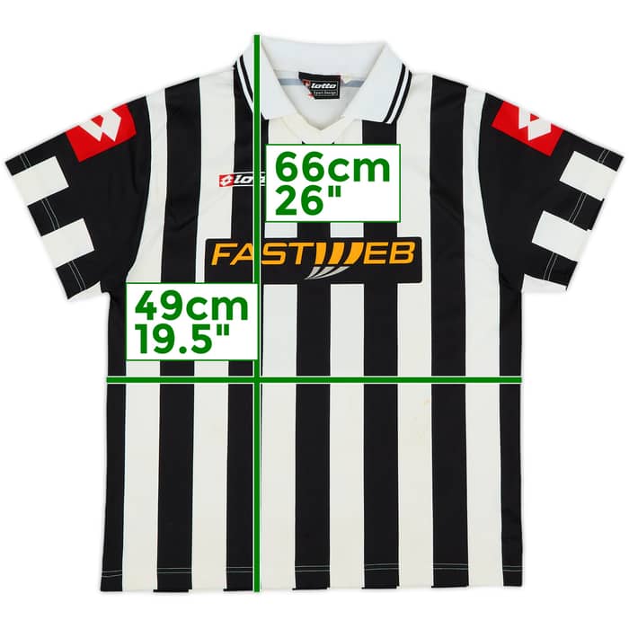 2001-02 Juventus Basic Home Shirt - 7/10 - (XL.Boys)