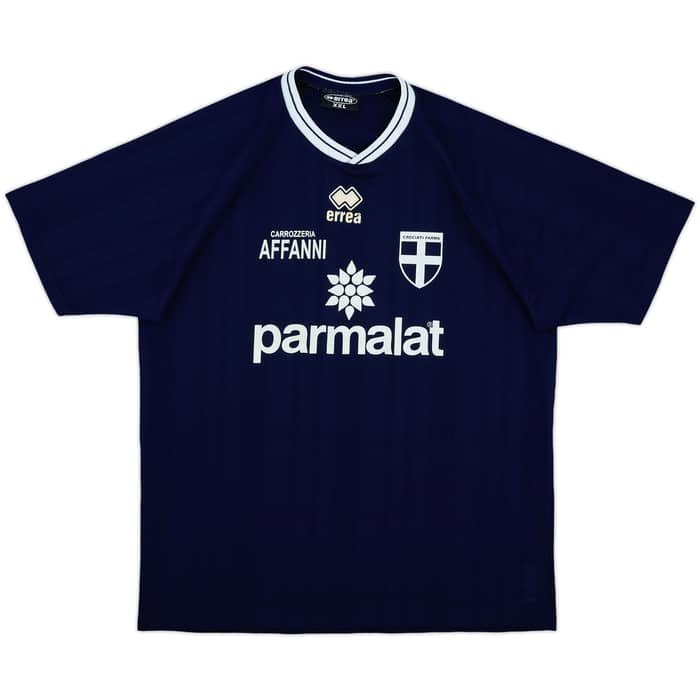 2000s Crociati Parma Errea Training Shirt - 9/10 - (XXL)