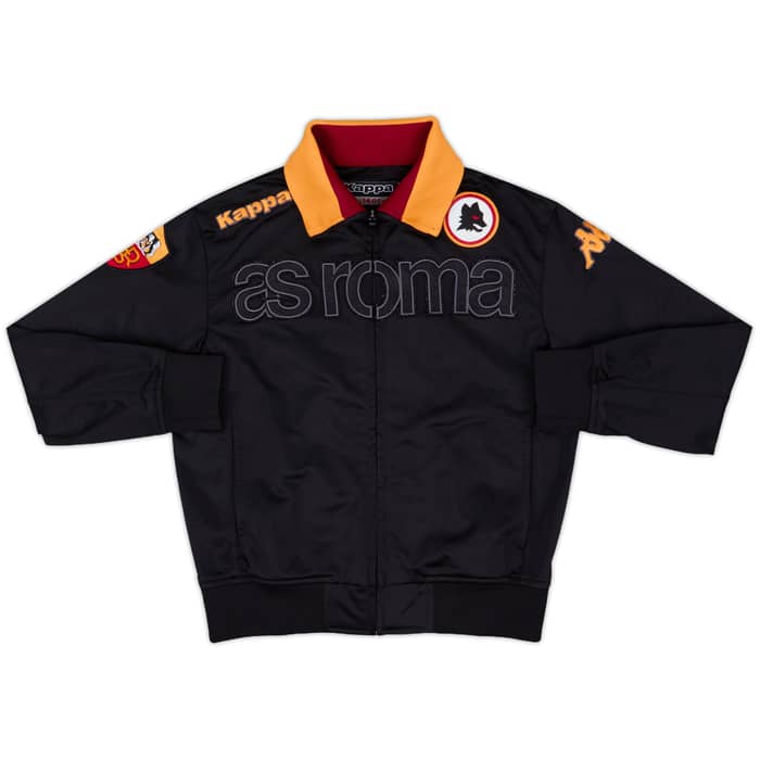 2009-10 Roma Kappa Track Jacket - 9/10 - (L.Boys)