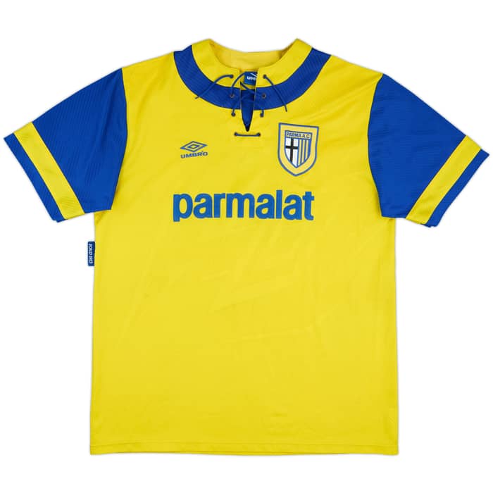 1993-94 Parma Match Issue Away Shirt #10