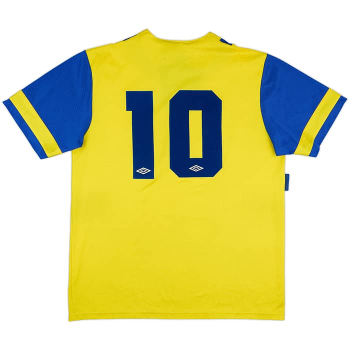 1993-94 Parma Match Issue Away Shirt #10