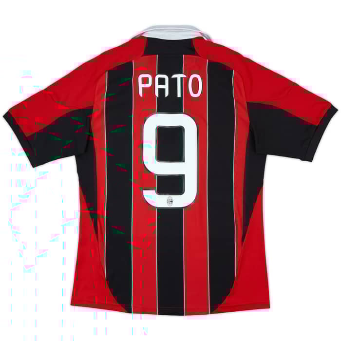 2012-13 AC Milan Home Shirt Pato #9 - 9/10 - (M)