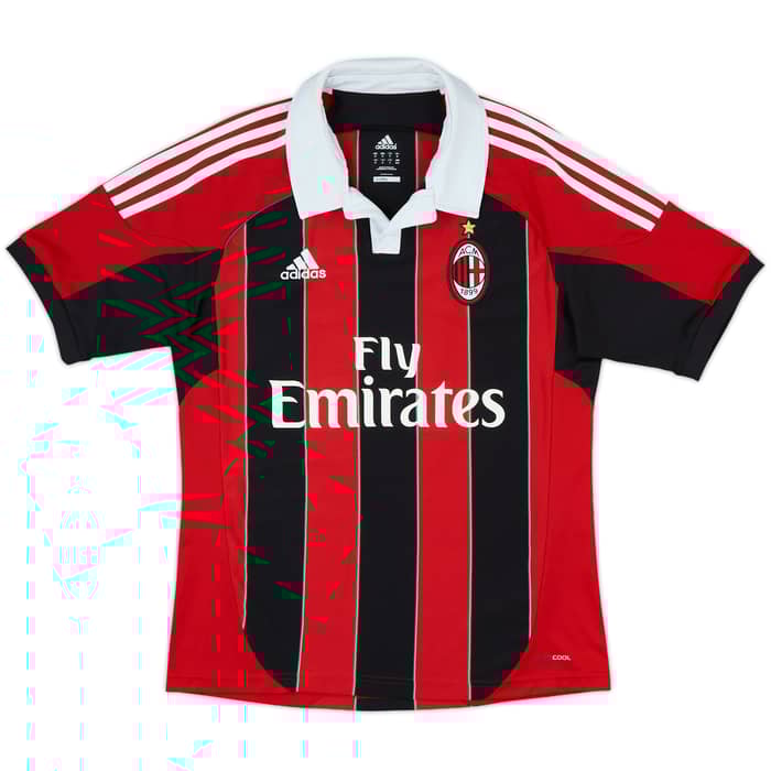 2012-13 AC Milan Home Shirt Pato #9 - 9/10 - (M)
