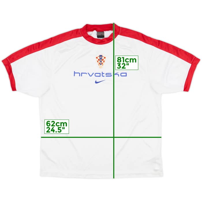2002-03 Croatia Nike Training Shirt - 7/10 - (L)