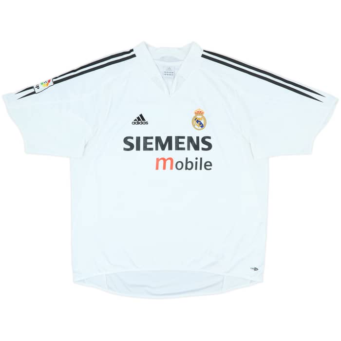 2004-05 Real Madrid Home Shirt Beckham #23 - 10/10 - (XL)