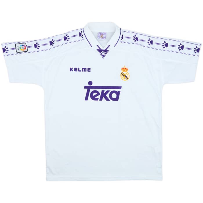 1996-97 Real Madrid Home Shirt - 10/10 - (XXL)