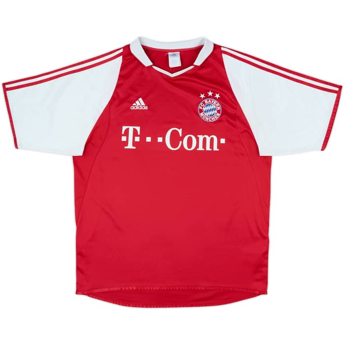 2004-05 Bayern Munich Home Shirt Ballack #13 - 8/10 - (L)