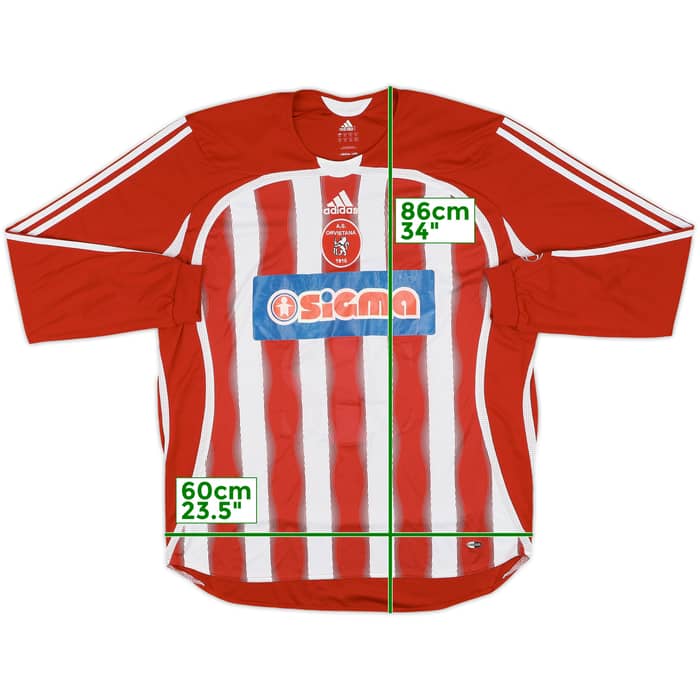 2007-08 Orvietana Home L/S Shirt - 5/10 - (XL)