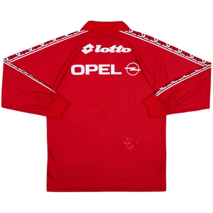 1995-96 AC Milan Lotto Training L/S Shirt - 7/10 - (XL)