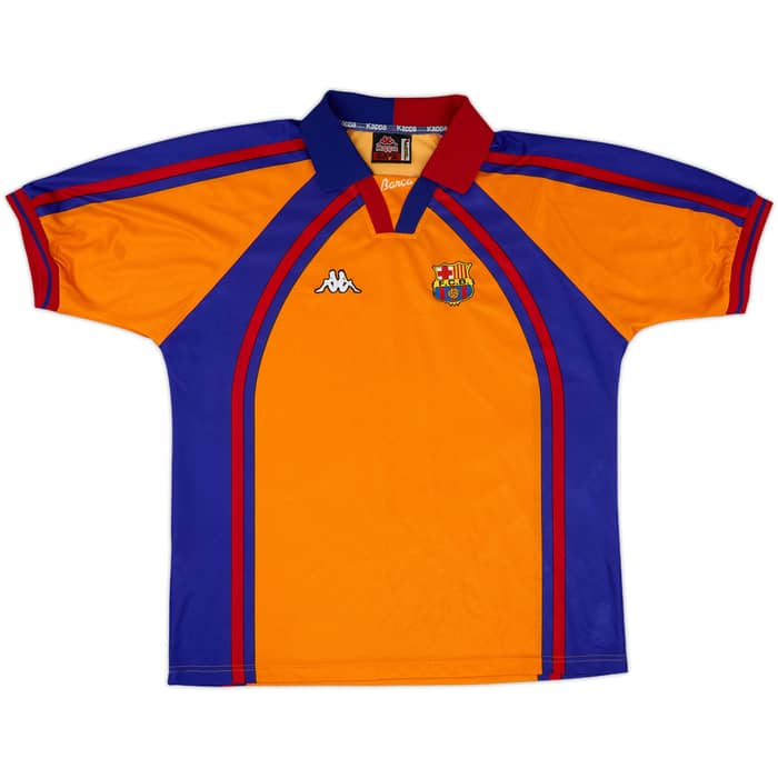 1997-98 Barcelona European Away Shirt - 8/10 - (L)