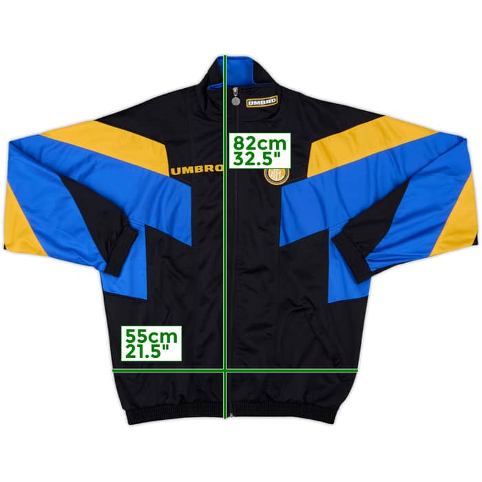 1996-98 Inter Milan Umbro Track Jacket - 9/10 - (XL)