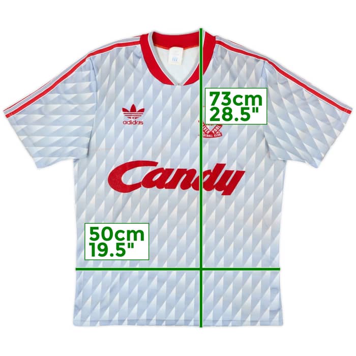 1989-91 Liverpool Away Shirt - 5/10 - (M/L)