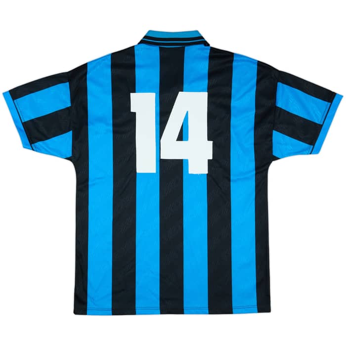 1994-95 Inter Milan Match Issue Home Shirt #14