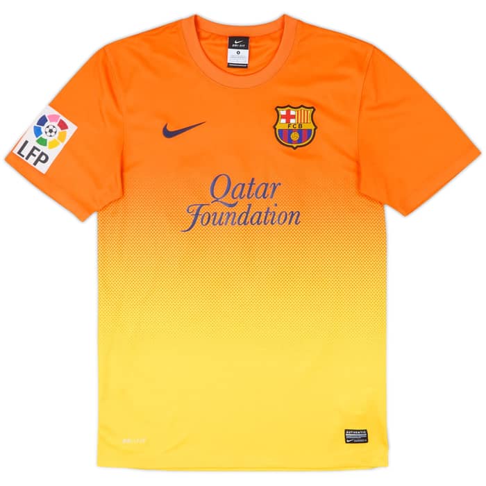 2012-13 Barcelona Basic Away Shirt Messi #10 - 7/10 - (S)