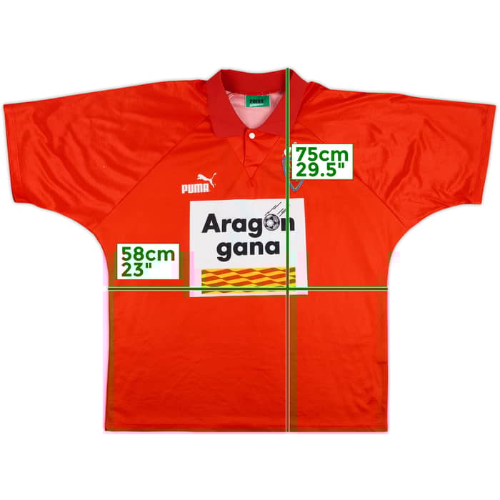 1994-95 Real Zaragoza Match Issue Away Shirt #2