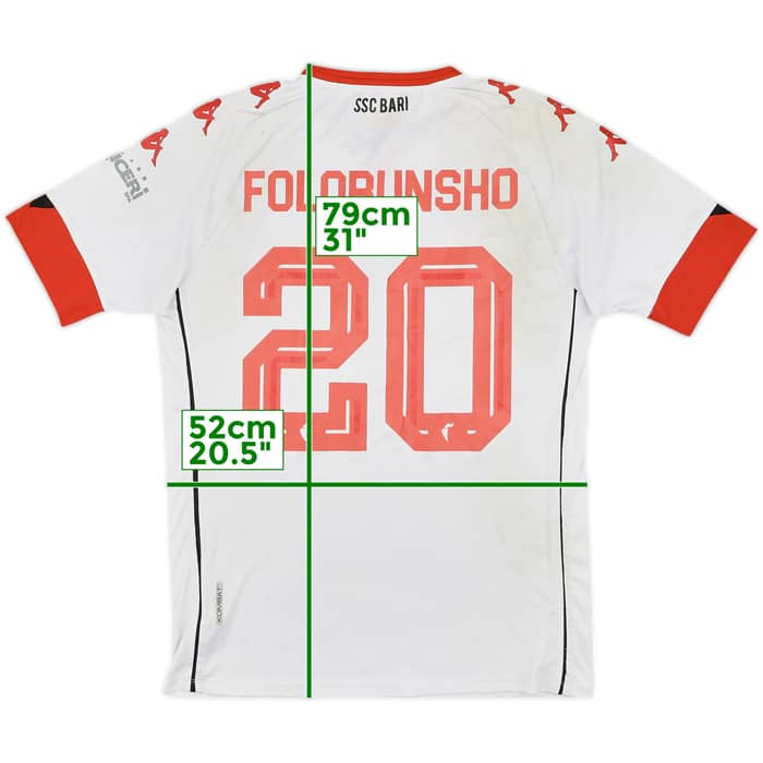 2020-21 Bari Home Shirt Folorunsho #28 - 6/10 - (XL)