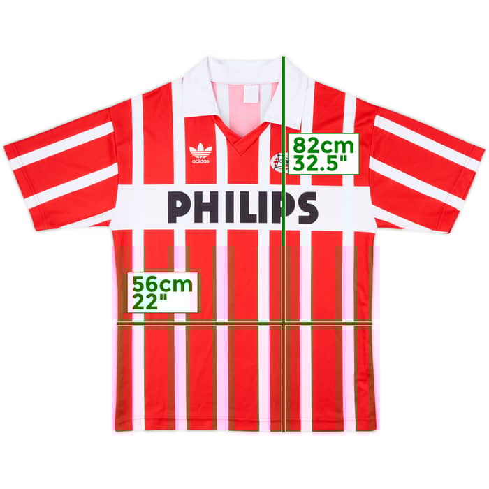 1990-92 PSV Home Shirt - 9/10 - (XL)