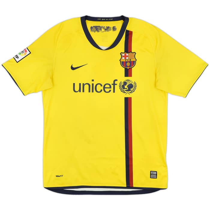2008-10 Barcelona Away Shirt Messi #10 - 6/10 - (M)